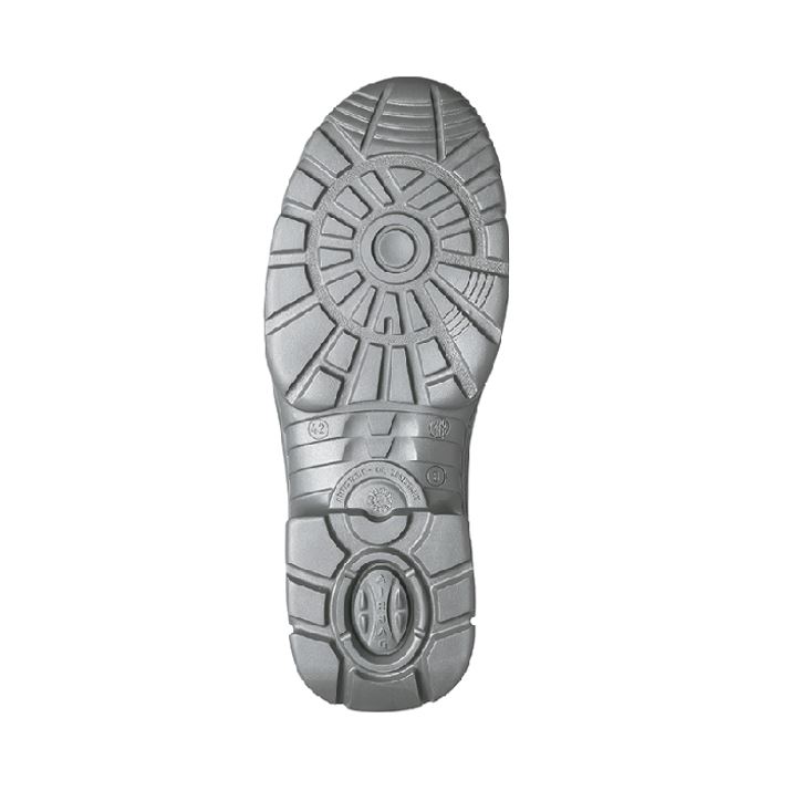 Zapato U-Power Falcon de piel negra hidrofugada