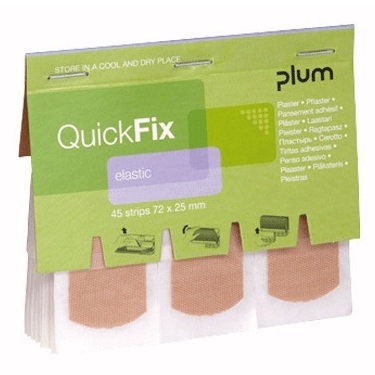 Recarga de 45 apósitos elásticos de aplicación rápida Plum QuickFix