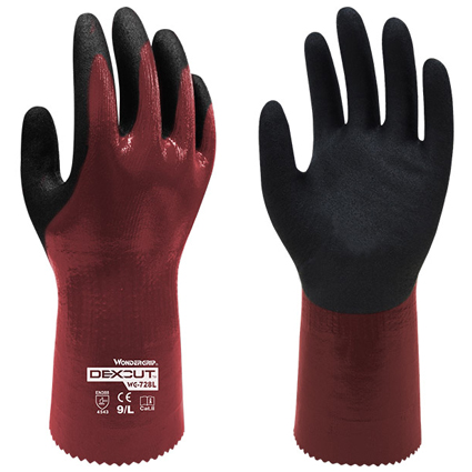 Guante anticorte Wondergrip Dexcut WG-728L, nivel de corte E. 