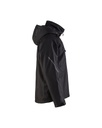 Chaqueta Blaklader 4890 de invierno con forro de malla, ideal para usar en climas fríos, impermeable, capucha desmontable