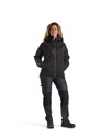 Chaqueta femenina Blaklader 4972 de invierno con forro de malla, ideal para usar en climas fríos, impermeable, capucha desmontable