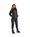 Chaqueta femenina Blaklader 4972 de invierno con forro de malla, ideal para usar en climas fríos, impermeable, capucha desmontable