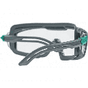 Gafas Uvex i-guard planet de patillas, material biológico y reciclado, con patillas y certificada para protección de líquidos y polvo grueso