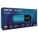 Guante desechable de nitrilo negro. ANSELL Microflex 93-852