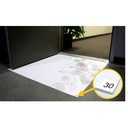 Alfombra "atrapapolvo" para salas blancas WEARWELL Clean Room Mat, caja con 4 alfombras de 30 hojas