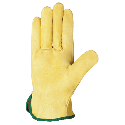 Guantes piel flor vacuno amarillo 1ª JOMIBA 335R