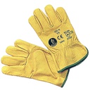 Guantes piel flor vacuno amarillo 1ª JOMIBA 335R