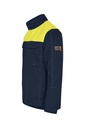 Cazadora Tranemo Apex 663083 inherentemente ignífuga con doble yugo para lograr una protección adicional contra el calor. La chaqueta está hecha de un satén fuerte y flexible personalizado para el trabajo con zinc y productos químicos.