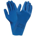 Guante alimentario látex azul ANSELL 87-195