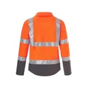 Chaqueta Softshell Rovince SafetyLine revestimiento anti-insectos, EN ISO 20471, NEN-8333, EN-17487, bandas 3M