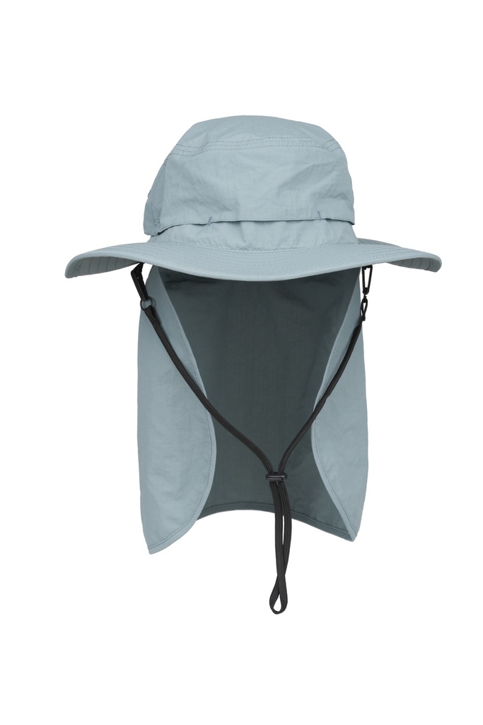Sombrero Surflex BOB ECLIPSE de protección solar con cubrenucas sahariano - azul grisáceo (con carcasa EN812)