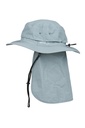 Sombrero Surflex BOB ECLIPSE de protección solar con cubrenucas sahariano - azul grisáceo (sin carcasa)