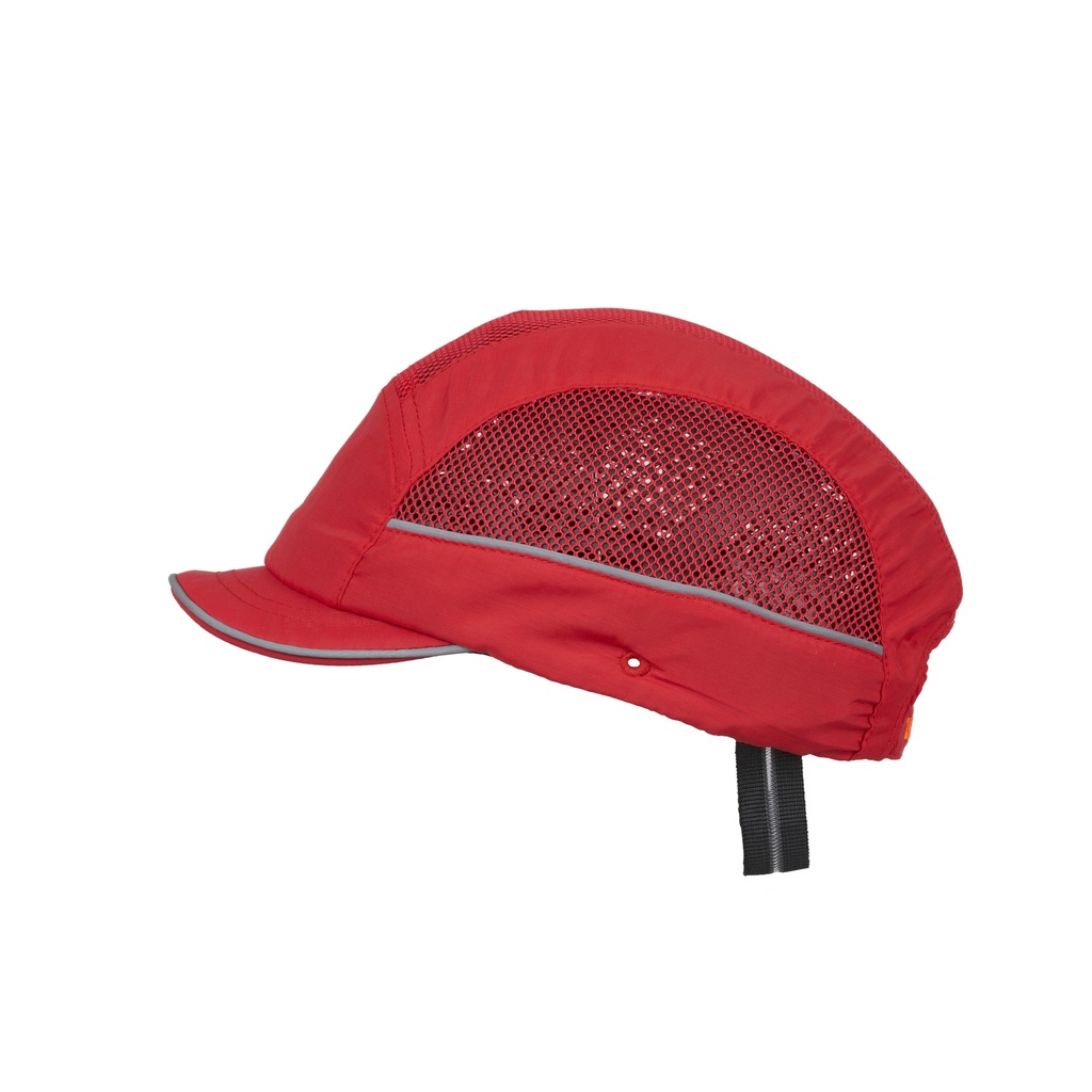 Gorra de seguridad Surflex DEFENDER con protección lateral gracias a su carcasa rígida de ABS y un diseño ventilado que mejora la comodidad. Incorpora bandas reflectantes para mayor visibilidad, es cómoda para uso prolongado.