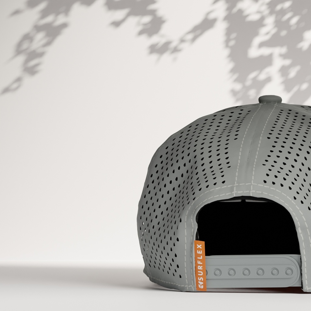 Gorra de seguridad premium Surflex American, protección solar, foam interior de absorción de sudor, visera de 7 cm, verde oliva
