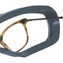Gafa panorámica Uvex Megasonic antiempañante y antirayado permanente, huecos para patillas para máxima comodidad con gafas graduadas