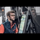 Gafas de protección uvex sportstyle muy ligeras con ocular CBR65 que filtra la luz azul y los rayos UV, ideal para condiciones de iluminación cambiantes