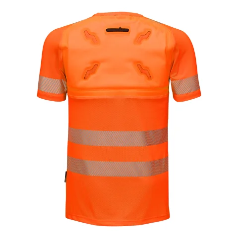 Camiseta A.V. refrigerante Inuteq BODYCOOL SMART-X HI-VIS de manga corta,  tecnología DRY