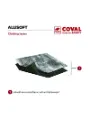 Chaqueta aluminizada Coval AluSoft, ligera y flexible gracias a su interior de aramida/carbono, cuello alto y cierre de velcro y botones de presión, EN ISO 11612:2015 A1 B1 C3 D3 E3