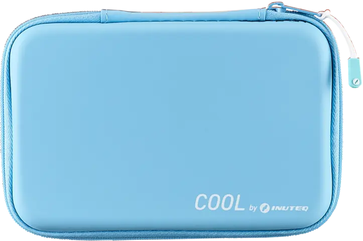 Toalla refrescante evaporativa Inuteq BODY COOLING TOWEL+, tecnología QCK, refrescante cuando está húmeda, uso como toalla estándar en seco. Estuche incluido.