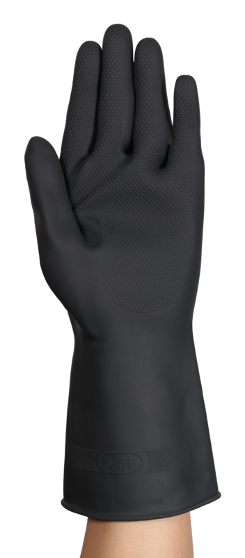 Guante látex neopreno negro ANSELL Alphatec 87-118 (antes G17K)