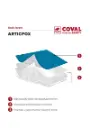 Guante criogénico Coval Artic Fox 38 cm, palma en tejido térmico con silicona antideslizante,  membrana impermeable Porelle y 2 capas de aislante PolarNest, para trabajos con nitrógeno líquido, EN511 niveles 331, EN388 2343D