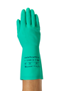 Guante nitrilo flocado ANSELL Alphatec Solvex 37-675, acabado arenoso, 0.38 mm. grosor