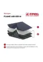Guante de bomberos de intervención Coval Flame AIB 659 M,  EN 659:2003+A1:2008 – Piel de Vacuno Termotratada e Hilo de Kevlar