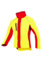 Chaqueta impermeable Sip Keiu (1SLR), impermeable y transpirable, capucha en cuello, ventilaciones,  diseñada para trabajos forestales, EN17353 (visibilidad mejorada)