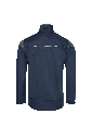 Cazadora de trabajo Sioen Sedna,  ignífuga y antiestática, soldadura clase 2, protección arco eléctrico APC2 - ELIM 25 cal/cm², 450 gr/m², cierre cremallera bajo solapa, azul marino/gris antracita