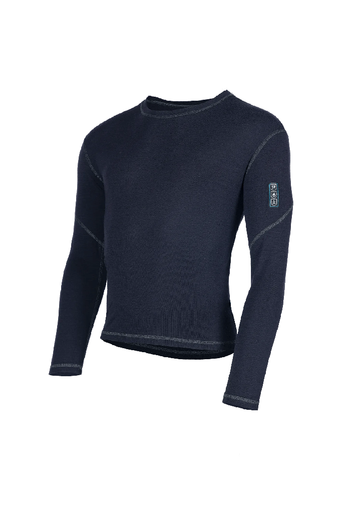 Camiseta interior Sioen Korak de lana merino y Lenzing FR, ignífuga, antiestática y protección arco eléctrico