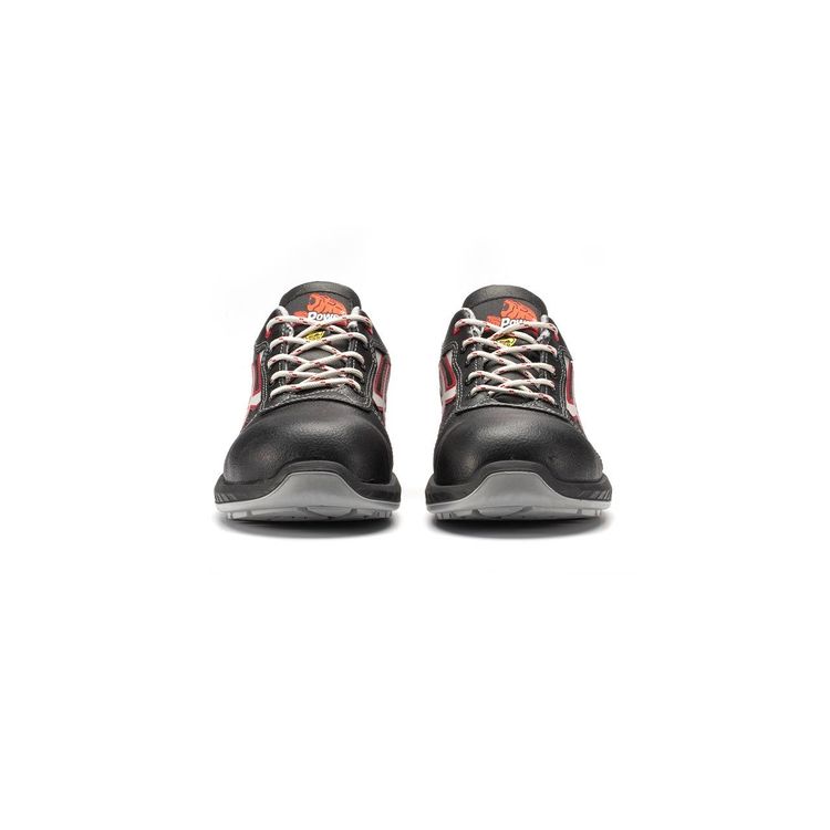 Zapato U-Power Parigi ESD con plantilla Basf Wow, piel flor negra, sin elementos metálicos, S3 CI SRC ESD