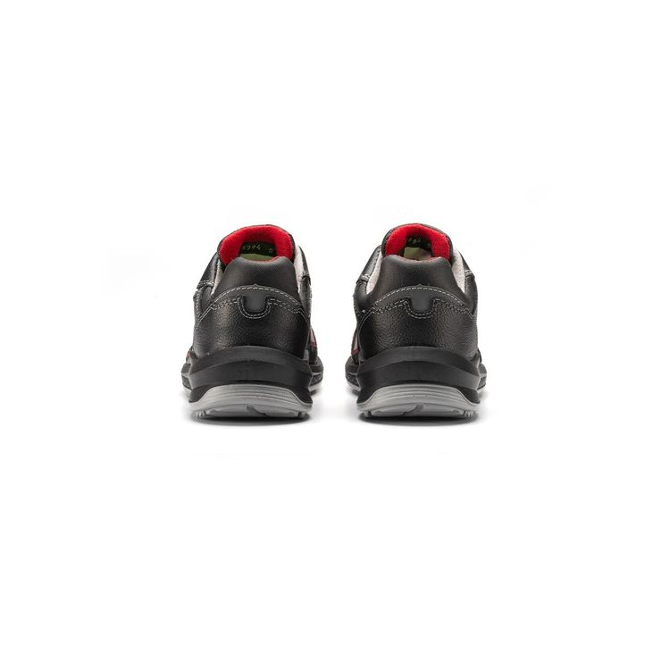 Zapato U-Power Parigi ESD con plantilla Basf Wow, piel flor negra, sin elementos metálicos, S3 CI SRC ESD
