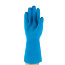 Guante Alphatec 87-029 (Astroflex) de caucho natural con forro de nylon sin costuras y forma anatómica, certificado químico y calor de contacto