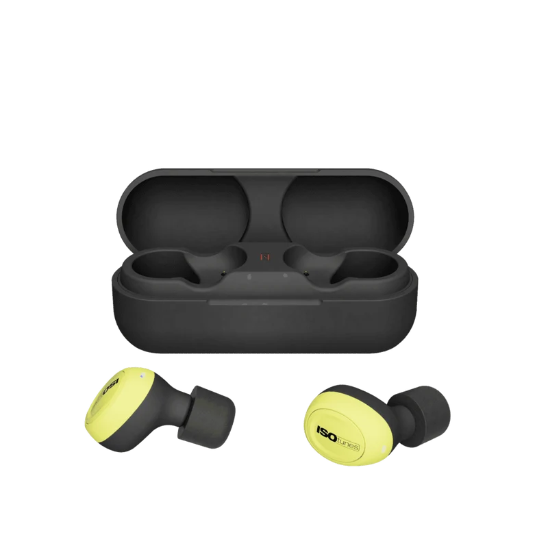 ISOtunes FREE 2.0, tapones de protección EN352 con Bluetooth, sin cordón, IP45, batería de 7 horas, y estuche de carga