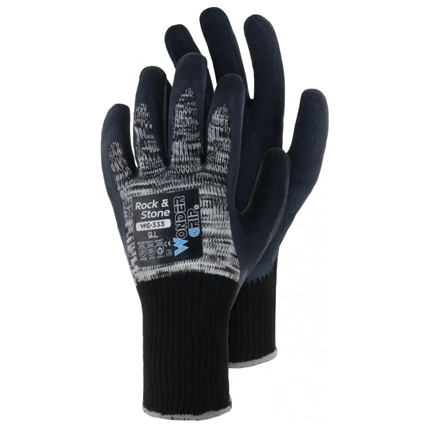 Guantes de látex con pulgar recubierto Wonder Grip WG-333 Rock & Stone