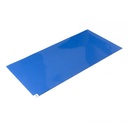 Alfombra industrial azul WEARWELL Clean Room Mat 46x114cm