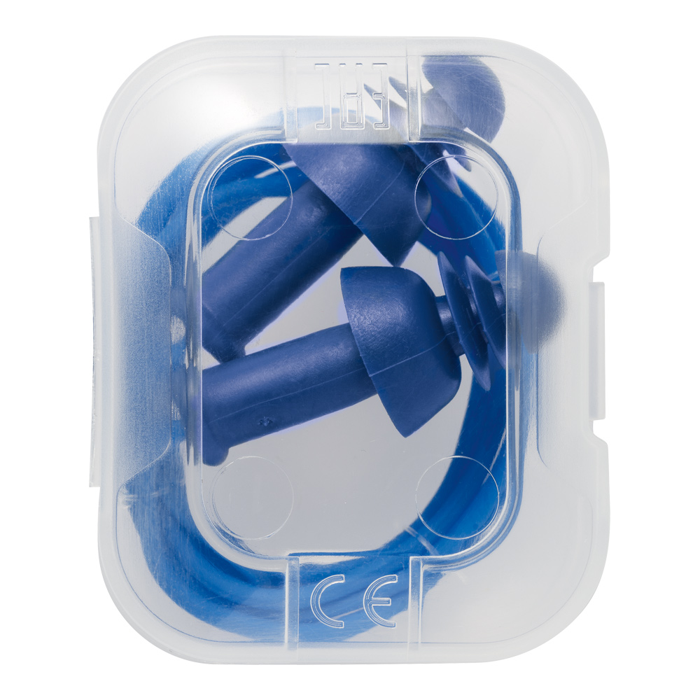 50 pares de tapones detectables reutilizables Uvex whisper+ detect, SNR 27 dB, en estuche higiénico.