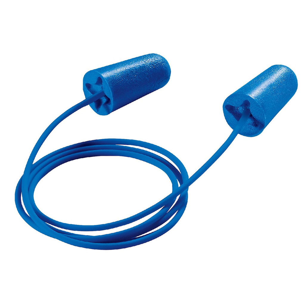 Taps d'un sol ús detectables uvex x-fit detec, ergonòmics i preformats, alta atenuació, SNR 37 dB