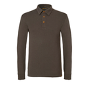 Polo Rovince Ergoline màniga llarga Bamboo disseny per a home, transpirable i antibacterià, revestiment anti-insectes, UPF50+, NEN-8333, EN-17487