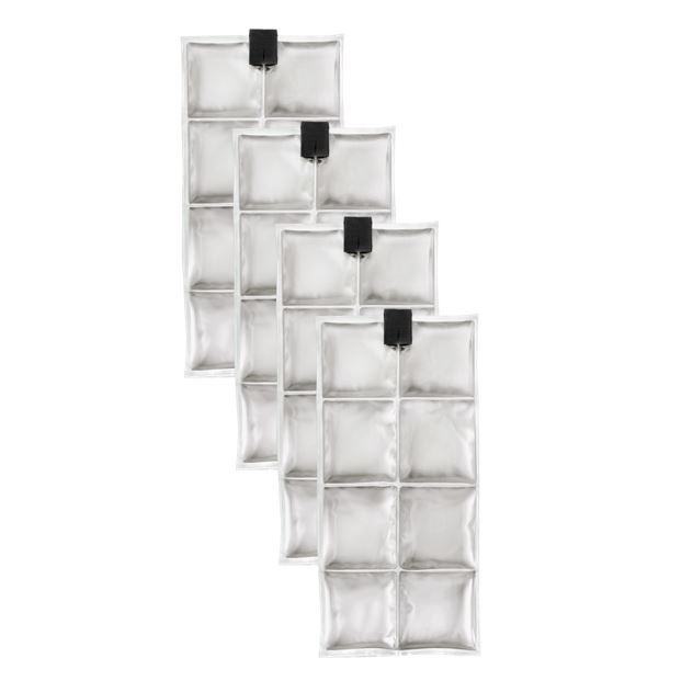 Insertos de refrigeración Inuteq PAC de origen biológico para chaleco BodyCool Pro y BodyCool Hybrid, temperatura constante de 24º C. Pack de 4