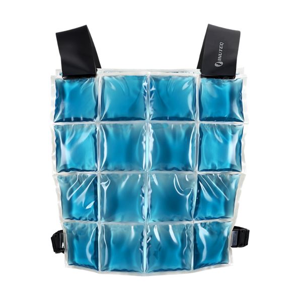 Inuteq PCM Coolover phase change cooling jacket, temperature 15°C, one size.