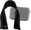 Toalla refrescante evaporativa Inuteq BODY COOLING TOWEL+, tecnología QCK, refrescante cuando está húmeda, uso como toalla estándar en seco. Estuche incluido.