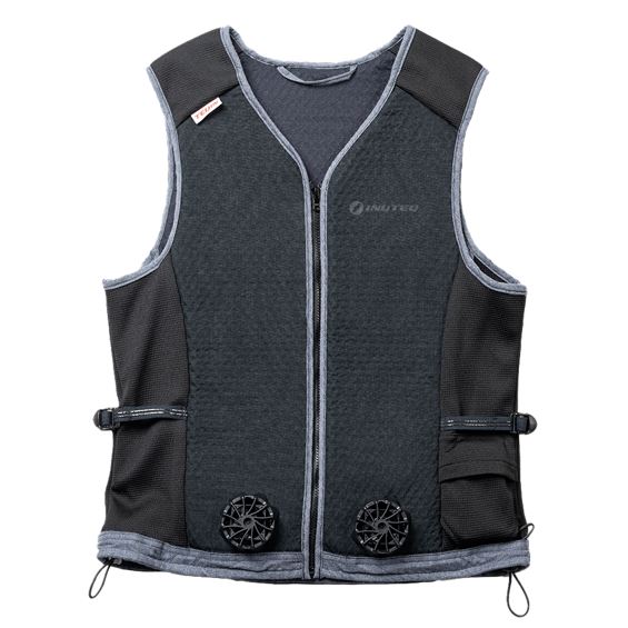 Chaleco de refrigeración alimentado por batería INUTEQ-PWR Bodycool Airvent, tejido de aramida