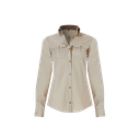 Camisa Rovince Desert disseny per a dona amb tractament repel·lent d'insectes permanent, fins a 100 rentades, NEN-8333 EN17487, UPF40+, 65% Polyester - 35% Cotton.