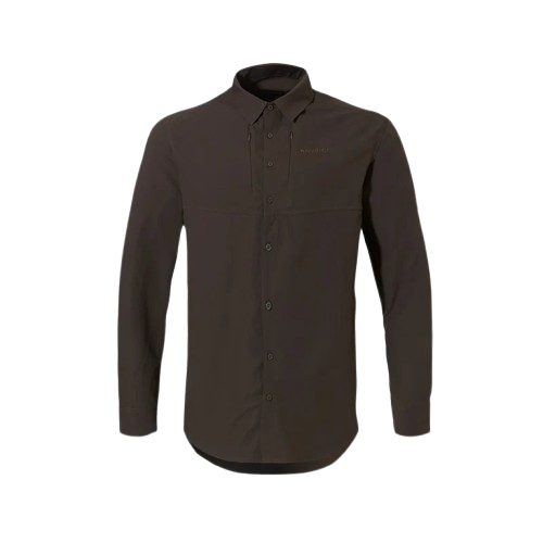 Camisa Rovince Savanna Stretch Men, elàstica en 4 direccions, teixit transpirable i d'assecat ràpid, mànigues remangables, recobriment antiinsectes permanent, protecció UPF40+
