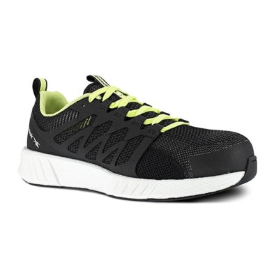 Zapato deportivo de seguridad Reebok Fusion Flexwave IB1073 S1P SRC ESD, malla ultratranspirable y resistente Ultraknit, suela de Floatride Energy Foam + goma antideslizante