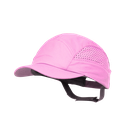Gorra Surflex de seguretat Rose, equipada amb una carcassa SCARAP 5, amb ventilacions laterals, una banda elàstica al clatell i una visera de 5cm.