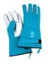 Guant criogènic Coval Artic Fox 38 cm, palmell en teixit tèrmic amb silicona antilliscant, membrana impermeable Porelle i 2 capes d'aïllant PolarNest, per a treballs amb nitrogen líquid, EN511 nivells 331, EN388 2343D