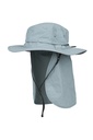 Sombrero Surflex BOB ECLIPSE de protección solar con cubrenucas sahariano - azul grisáceo (sin carcasa)
