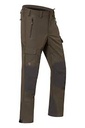 Pantalones Rovince Thornline de Cordura y Kevlar extra resistentes, repelentes de insectos (NEN-8333 y EN-17487), parte trasera elástica, cremalleras de ventilación, polaina integrada y múltiples bolsillos